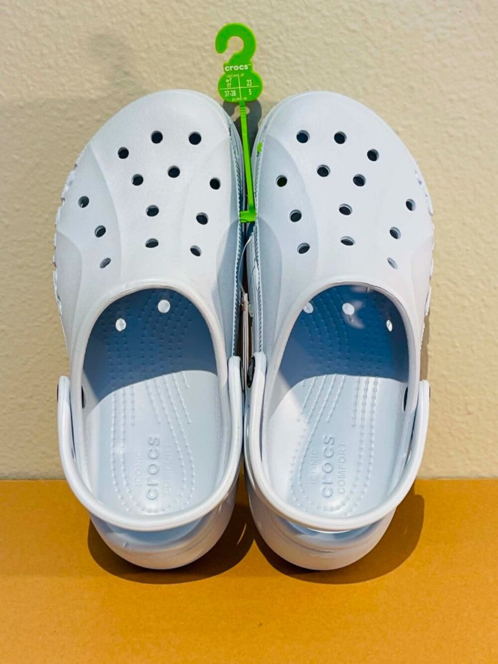 Crocs Women’s Baya Platform Clog - Mineral Blue Color - Slip On Shoes - NWT